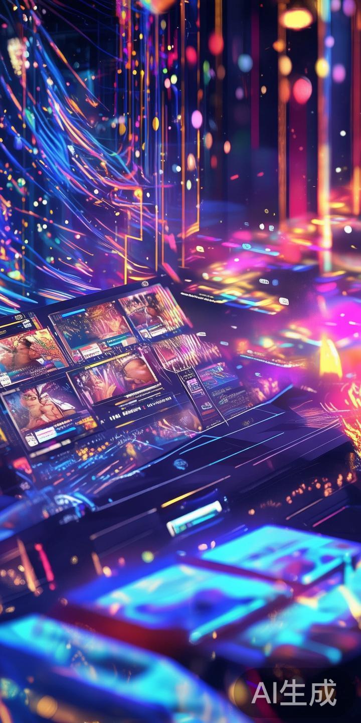 此外，这些平台还引入了多样化的互动功能，例如弹幕评